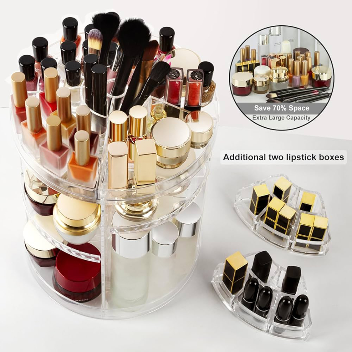 Glamour à l&rsquo;Affiche : Découvrez les Meilleurs 4 Organisateurs de Maquillage de 2024